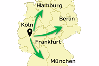Lage auf Deutschlandkarte